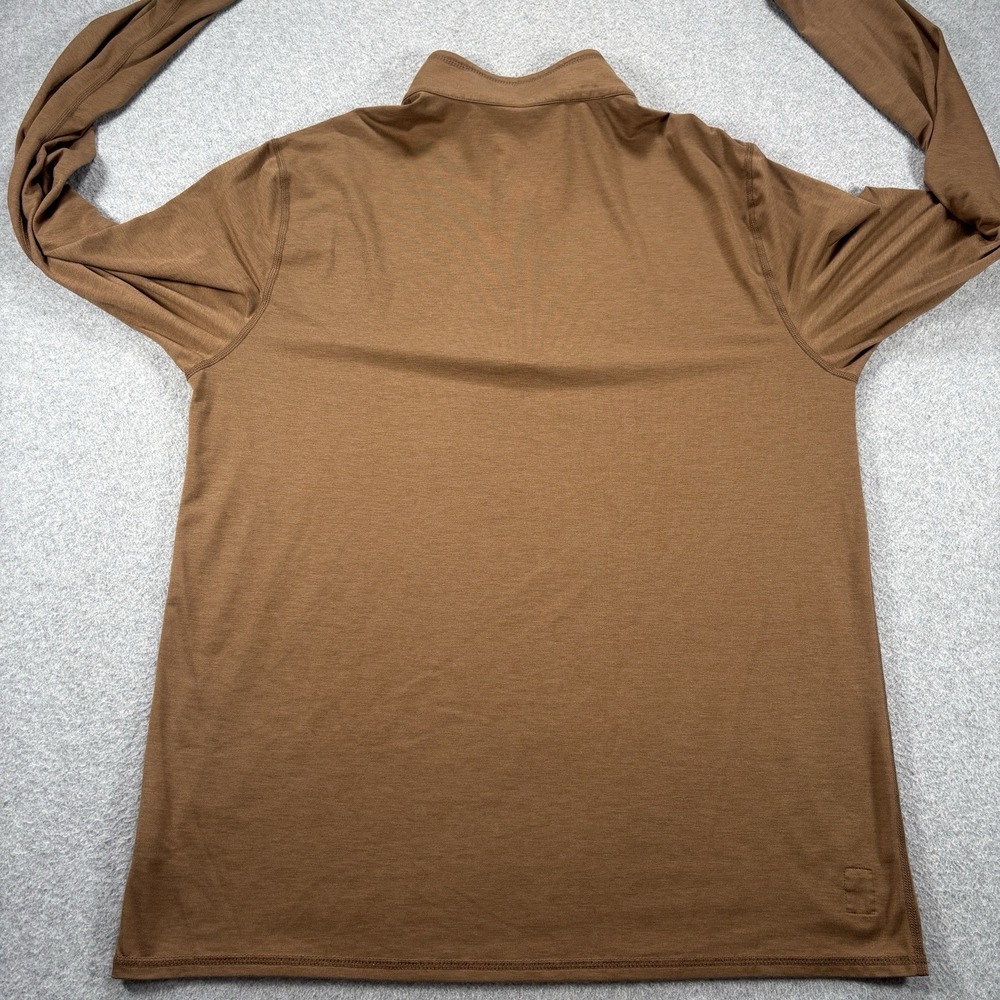 Vuori Ease Performance Half Zip 2.0 Shirt Large Stretch Long Sleeve Pullover - Picture 6 of 10